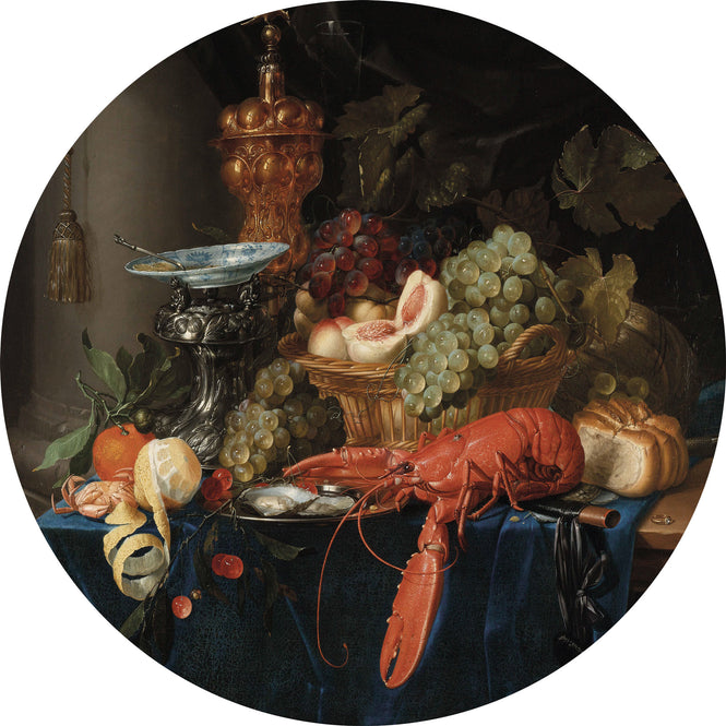 輸入壁紙 KEK Amsterdam / FLORA & FAUNA / WALLPAPER CIRCLES LOBSTER CK-014