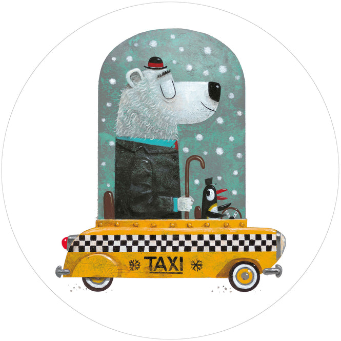 輸入壁紙 KEK Amsterdam / KIDS / WALLPAPER CIRCLES BEAR CAB CK-038