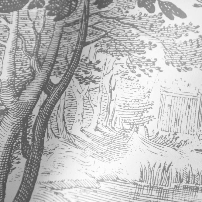 輸入壁紙 KEK Amsterdam / LANDSCAPES & MARBLE / WALLPAPER CIRCLES ENGRAVED LANDSCAPES CK-044