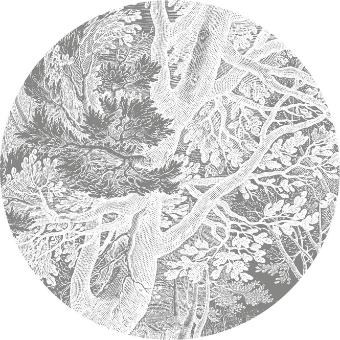 輸入壁紙 KEK Amsterdam / LANDSCAPES & MARBLE / WALLPAPER CIRCLES ENGRAVED LANDSCAPES CK-051