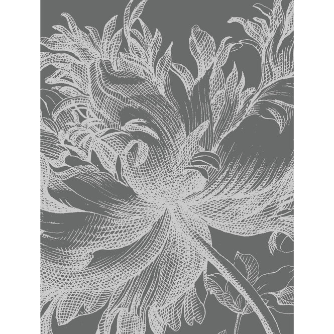 輸入壁紙 KEK Amsterdam / LANDSCAPES & MARBLE / WALLPAPER CIRCLES ENGRAVED FLOWERS CK-065