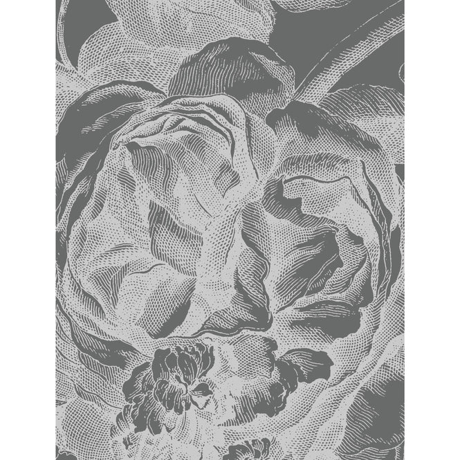 輸入壁紙 KEK Amsterdam / LANDSCAPES & MARBLE / WALLPAPER CIRCLES ENGRAVED FLOWERS CK-066