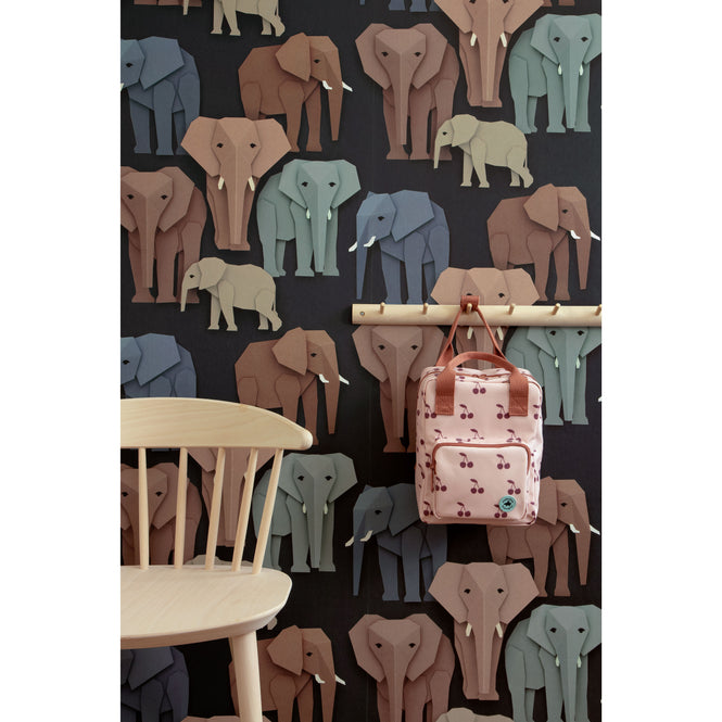 studio ditte / Elephant wallpaper【2パネル1セット】