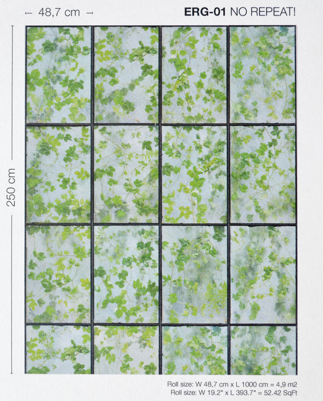 NLXL LAB / GREENHOUSE WALLPAPER BY ERIK GUTTER / ERG-01
