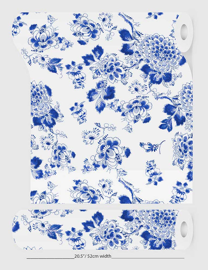 【切売m単位】Royal Delft by Nicolette Mayer ロイヤル・デルフト / Royal Delft Heritage