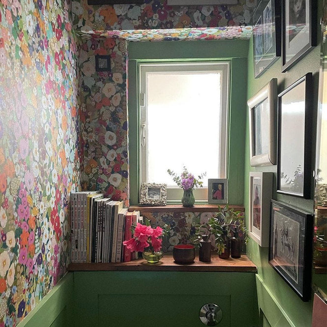 House of Hackney / HOLLYHOCKS / Spring【4パネル1セット】