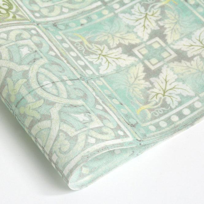 はがせる 壁紙 【Hattan Pattern】Louise Body / Patchwork Jade HLBY-07(6枚セット)
