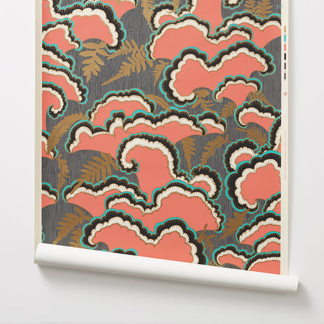 Makelike /  Lush Wallpaper Red