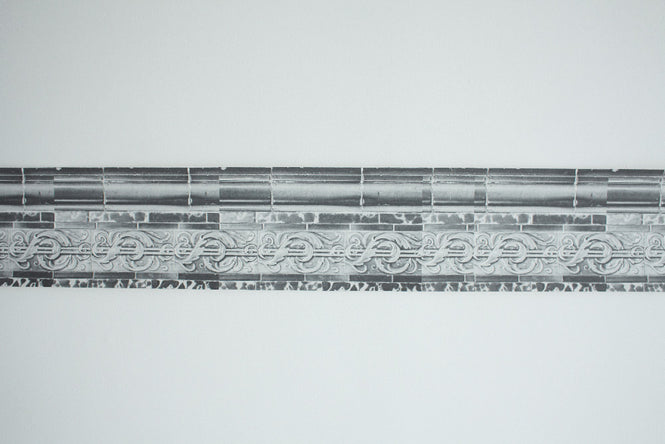Deborah Bowness The Standard Collection / New Cross Tiles Border / wide white