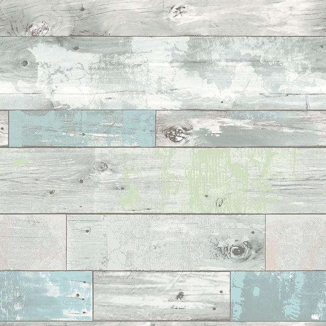 【予約受付】はがせる シール 壁紙 NU WALLPAPER / Beachwood Peel And Stick Wallpaper / NU1647(NU3126)