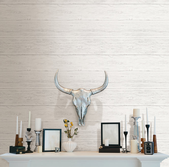 はがせる シール 壁紙 NU WALLPAPER / Shiplap Peel and Stick Wallpaper / NU2187