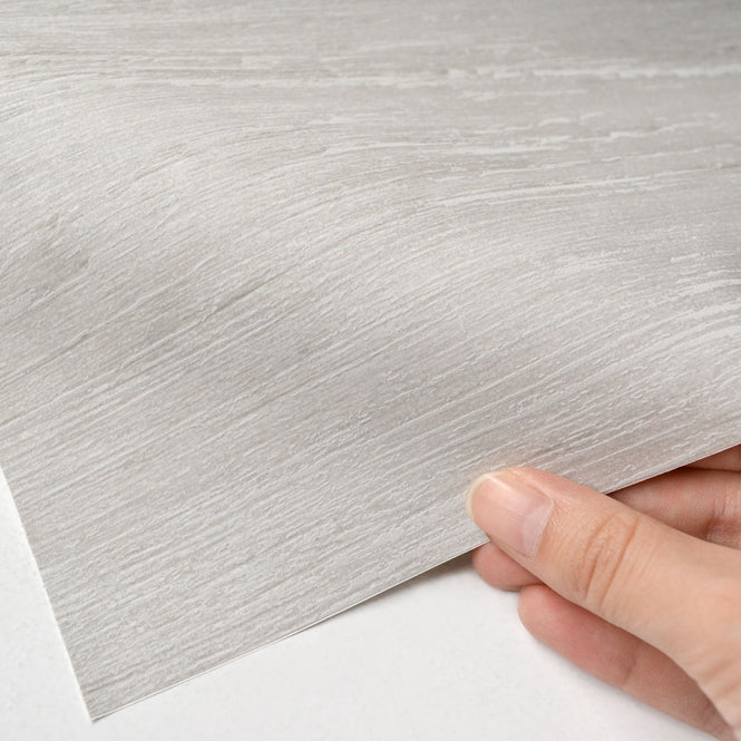 はがせる シール 壁紙 NU WALLPAPER / GREY WOOD PLANK Peel And Stick Wallpaper / NU2397(NUS2397)