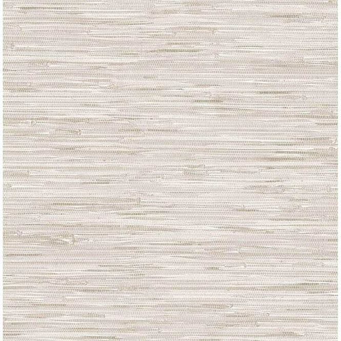 【予約受付】はがせる シール 壁紙 NU WALLPAPER / Cream Grassweave Peel And Stick Wallpaper / NU2875