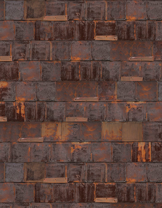 【切売m単位】 NLXL LAB 3 RUSTED METAL WALLPAPER BY PIET HEIN EEK METAL BROWN PHE-19