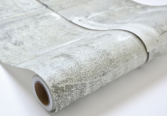 【切売m単位】 NLXL LAB 3 RUSTED METAL WALLPAPER BY PIET HEIN EEK METAL WHITE PHE-20