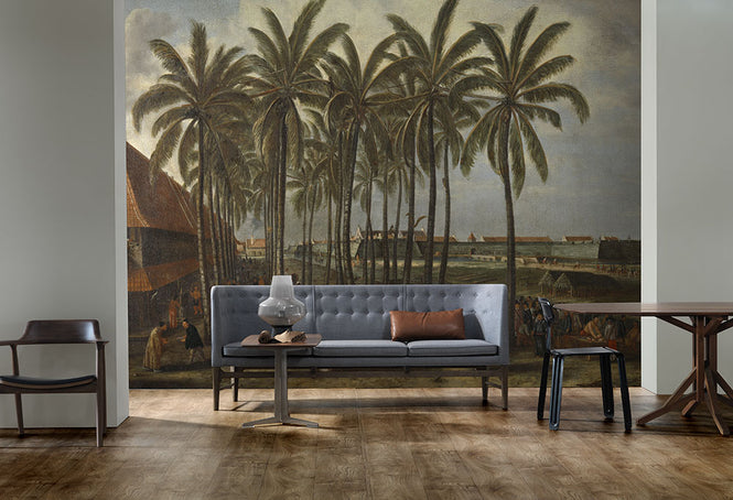 NLXL RIJKSMUSEUM WALLPAPER PRESENTED BY PIET HEIN EEK CASTLE OF BATAVIA RKS-04 (Full size)