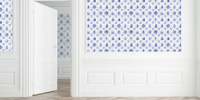 【限定数】Royal Delft by Nicolette Mayer ロイヤル・デルフト / Royal Delft Tile Play