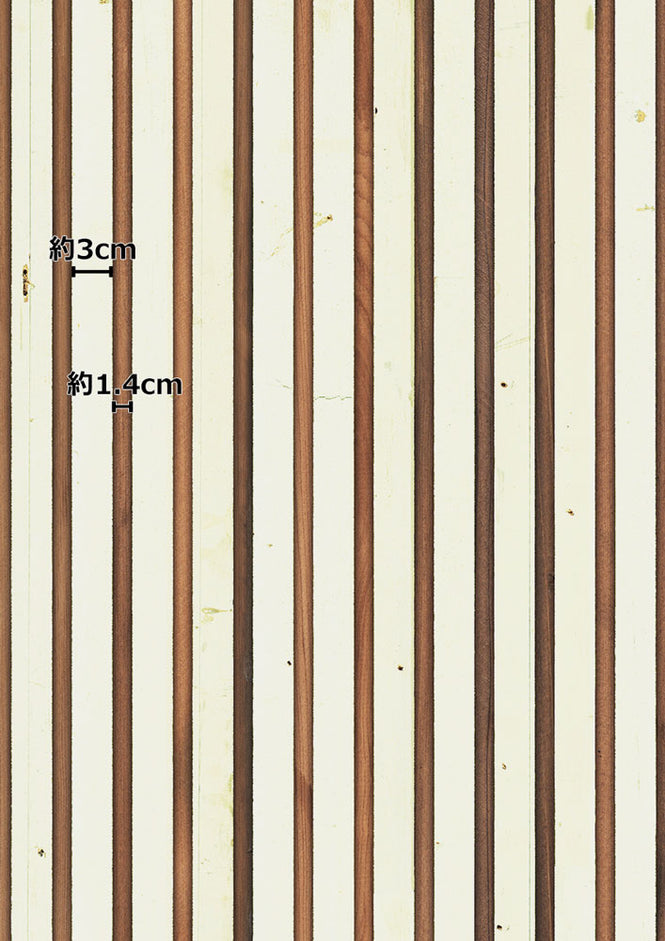 【切売m単位】TIMBER STRIPS WALLPAPER by PIET HEIN EEK / TIM-03