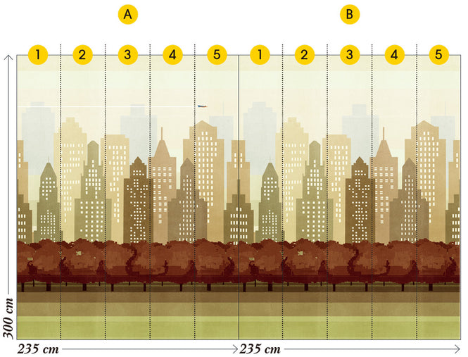 Wall&deco / Think Tank 13 Central park / TTCP1302