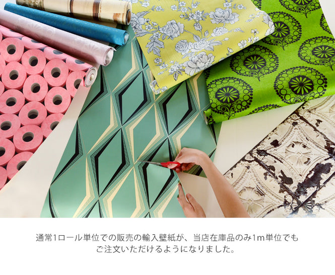 【切売m単位】KOZIEL / MUR DE LIERRE LIANES GRIMPANTES (ツタ) 8888-401
