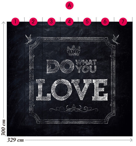 Wall&deco / Life 13 Do what you love / WDDO1301