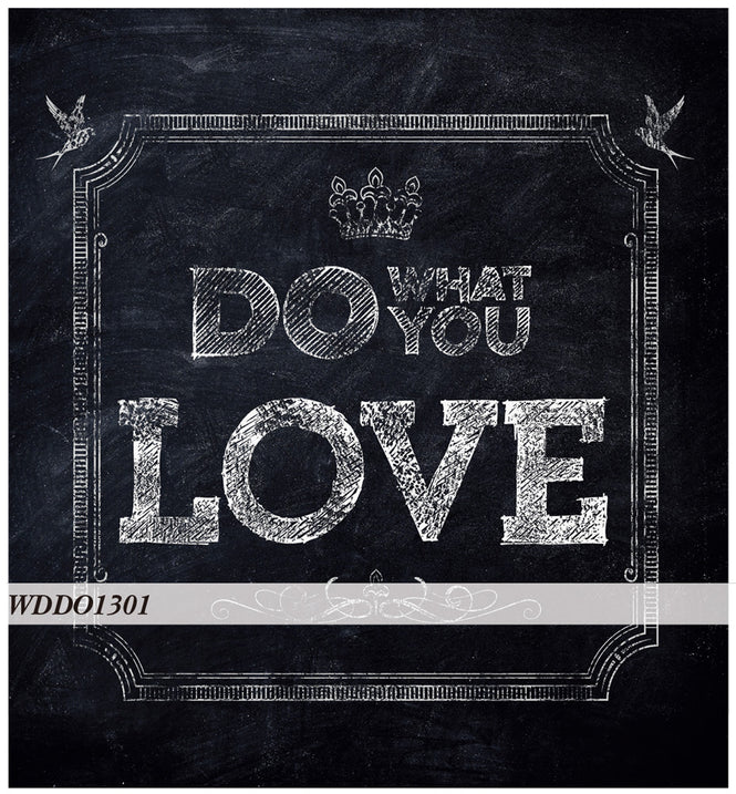 Wall&deco / Life 13 Do what you love / WDDO1301
