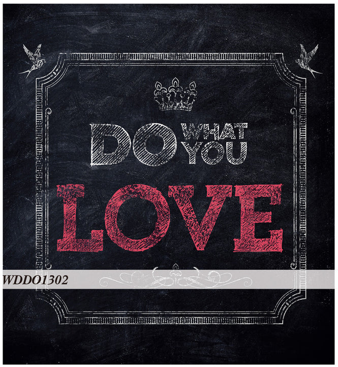 Wall&deco / Life 13 Do what you love / WDDO1302