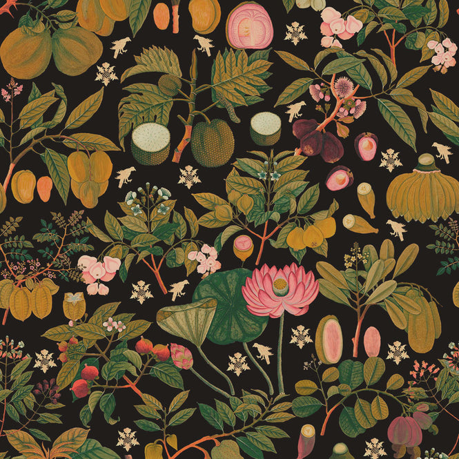 MINDTHEGAP / ASIAN FRUITS AND FLOWERS Anthracite WP20314