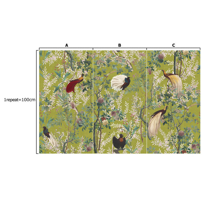 MINDTHEGAP / THE TRANSYLVANIAN MANOR / ROYAL GARDEN Green WP20465