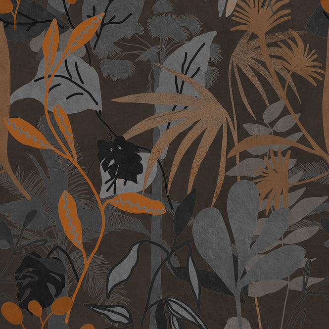 MINDTHEGAP / The Wallpaper Compendium / CARIBBEAN GARDEN Dark WP20487