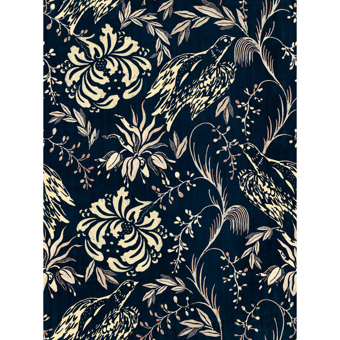 MINDTHEGAP / TRANSYLVANIAN ROOTS / FOLK EMBROIDERY Indigo WP30016