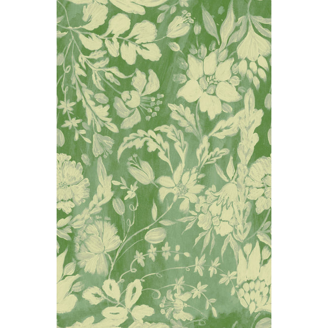 MINDTHEGAP / TRANSYLVANIAN ROOTS / FLOWERY ORNAMENT Bud Green WP30035