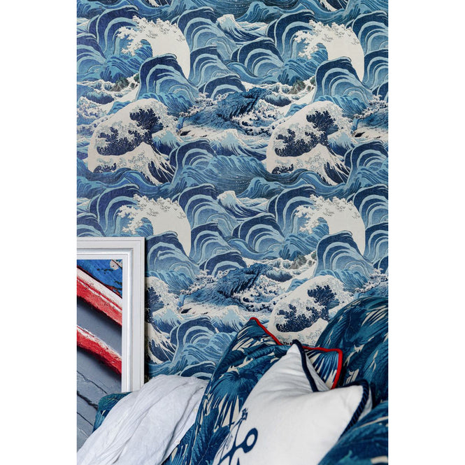 MINDTHEGAP / Sundance Villa / SEA WAVES Light Blue WP30060